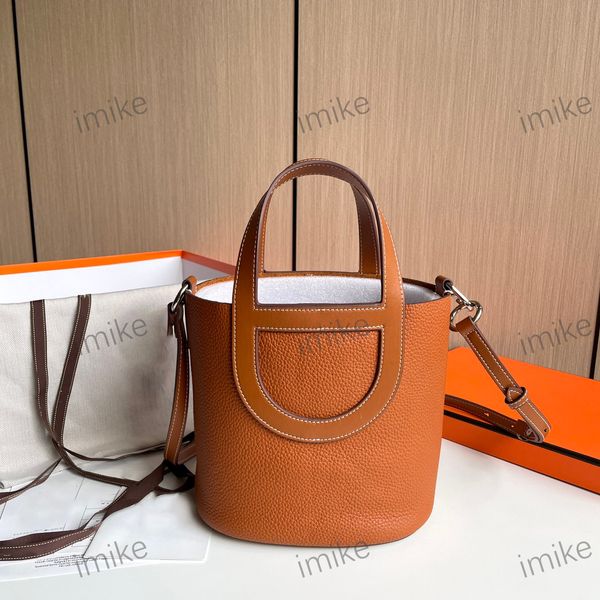 Borsa firmata Borsa a secchiello Borsa da donna Borsa ad anello Borsa a tracolla di alta qualità Borsa a tracolla Borsa a tracolla di lusso in pelle di marca femminile Borsa di grande capacità borsa shopping casual