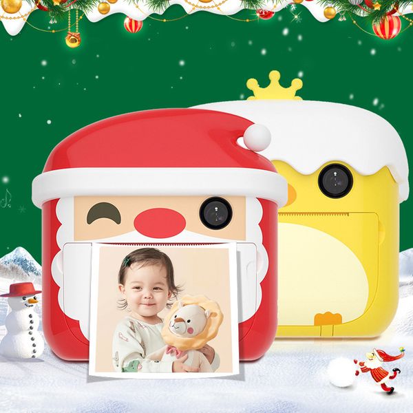 Kinder Wifi Kamera mit Druck Instant Print Fotos Kamera Kinder Spielzeug Junge Mädchen süße Weihnachtsgeschenk 1080P Video Digitaldruck Kamera