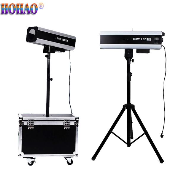 Hohao led siga holofote 330w 660w 880w fonte de luz alto brilho duplo foco palco desempenho casamento estrela estúdio adequado