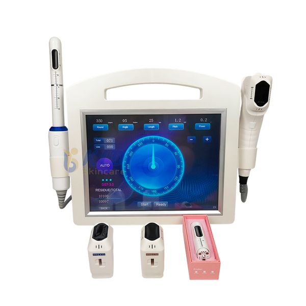 Máquina vaginal hifu 4d 2 em 1, 20000 tiros, 10 cartuchos, hifulift, contorno corporal, vagina, aperto para estúdio de beleza, spas, ce kldskincare