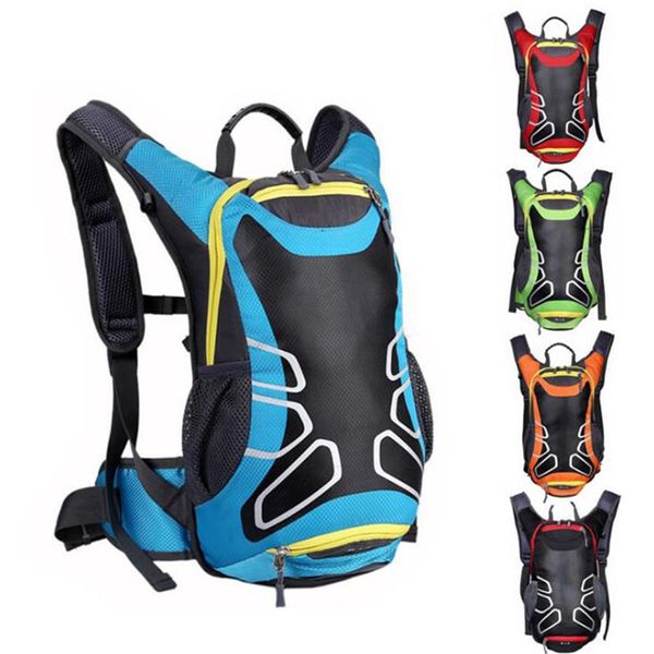 Nova mochila respirável para motocicleta, à prova d'água, nylon, bolsa de segurança reflexiva, bolsa para capacete, bolsa de ombro para equitação 2486