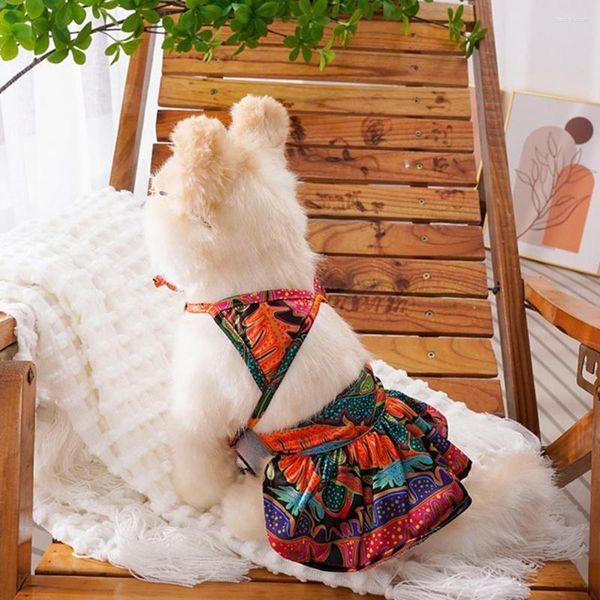 Vestuário para cães Pet Bikini Alergia Livre Banho Vestido Lavável Decorativo Bonito Filhote de Banho