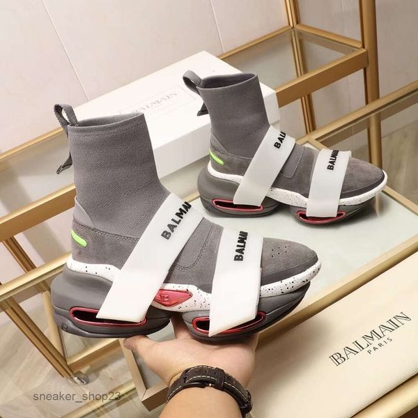 Outono Qualidade Mens Inverno Site Sapatos Balmaiin Sneaker Casual Pure Limited Fashion Designer Show Top Oficial Casual Sports Edition Cfyu