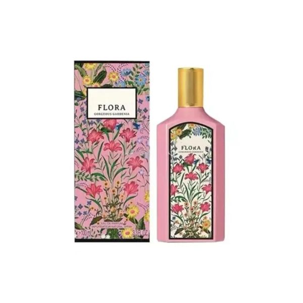 Роскошные дизайнерские духи Flora Fragrance Великолепные духи Gardenia Magnolia для женщин Жасмин 100 мл Стойкий запах Хороший спрей 53