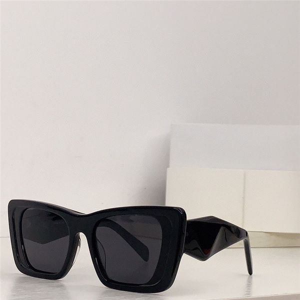 Yeni Moda Tasarım Güneş Gözlüğü 08ys Kedi Göz Plakası Çerçeve Elmas Şekli Kesim Tapınakları Popüler ve Basit Stil Açık UV400 Koruma Gözlükleri Metal Zincir