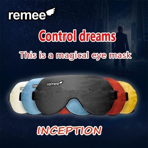 Massageador de olhos Remee Máscara de sono Controle Sonhos Lúcido Relaxante Sombreamento de viagem 220916261F
