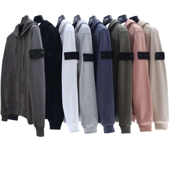 Erkek Sweatshirt Tasarımcısı En Kaliteli Kadın Erkek Ceketler Tasarım İlkbahar Sonbahar Ceket Windrunner Moda Sporları Windinger Rahat Fermuar Katları Yeni Taşlar Adası