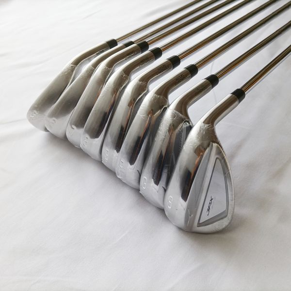 Sconto per un periodo limitato Nuove mazze da golf da uomo 8 pezzi jpx923 Set ferri da golf Hot Metal 5-9PGS Albero in acciaio flessibile con coperchio della testa