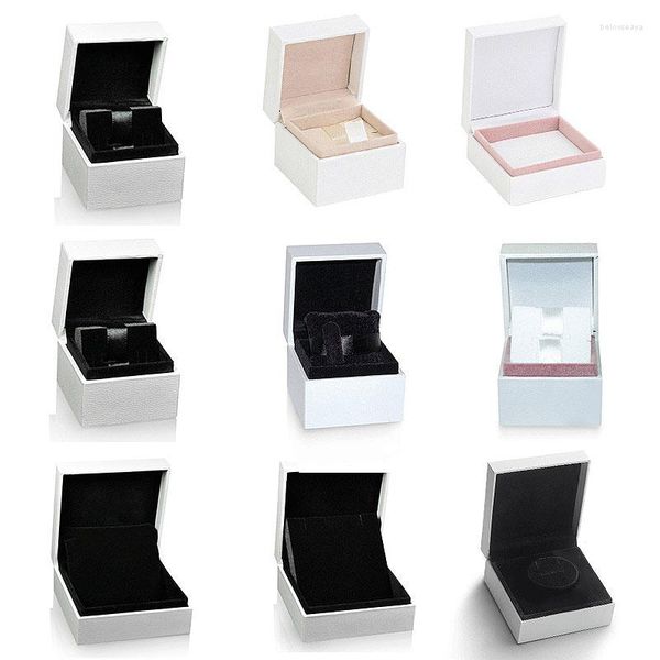 Bolsas de jóias caber caixa de exibição original presente para pulseira pulseiras anéis colar brincos grânulo charme caixas de embalagem exterior