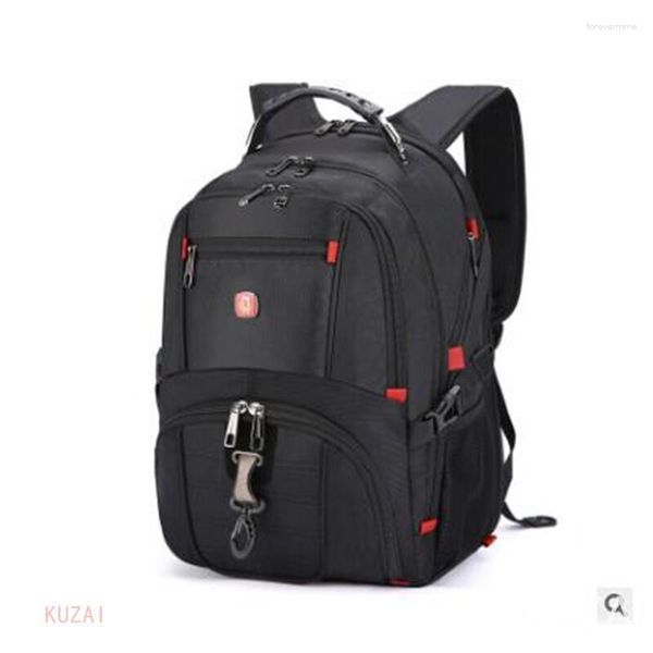 Sırt çantası erkekleri oxford büyük kapasite 15.6 inç dizüstü bilgisayar 17 sırt çantası iş seyahati için çift omuz çantaları