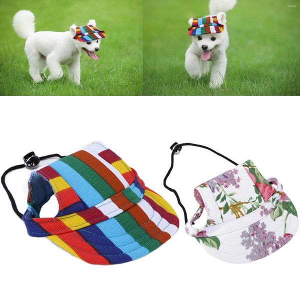 Abbigliamento per cani Berretto da baseball per animali domestici Cappello da toelettatura per cuccioli Cappello per animali domestici Cani Copricapo da esterno Casual carino con