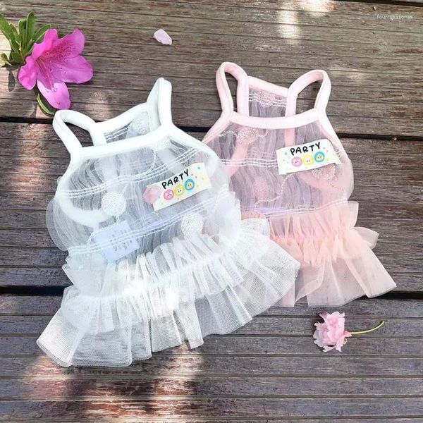 Hundebekleidung Sommerkleidung Tutu Rock Katze Welpenkleid Prinzessin Kostüm Yorkie Pomeranian Malteser Pudel Bichon Haustierkleidung