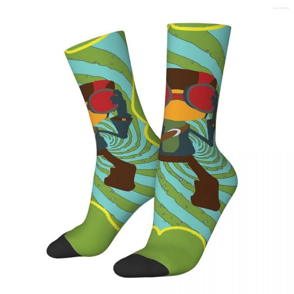 Herrensocken Happy Funny Raz Aquato Vintage Harajuku Psychonauts Hip Hop Neuheit Muster Crew Crazy Sock Geschenk bedruckt