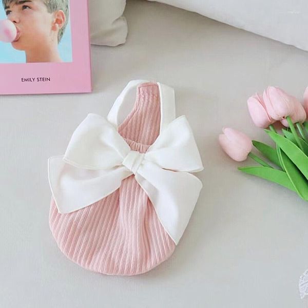 Abbigliamento per cani Fata Gonna Bichon rosa Pet Bow Reggicalze Teddy Dress Yorkshire Cool Summer Bellissimi vestiti Forniture