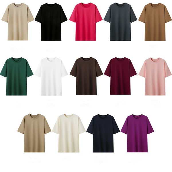 Großhandel, 100 % Baumwolle, Unisex, schlichtes T-Shirt, DIY-T-Shirt, Sublimation, leere Herren-T-Shirts, schwere T-Shirts, individuelles Logo, US-Größe, 240 g/m²
