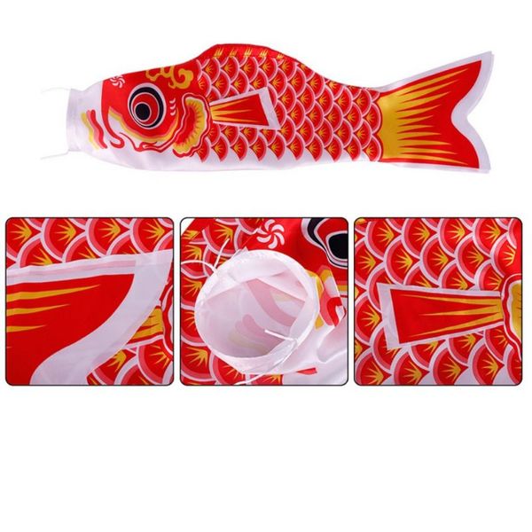 Banner Bandiere Koinobori Koi Nobori Carpa Maniche A Vento Stelle Filanti Colorf Pesce Bandiera Decorazione Med Aquilone Appeso Decorazione Della Parete 40Cm 55Cm 70Cm 10 Dhvws