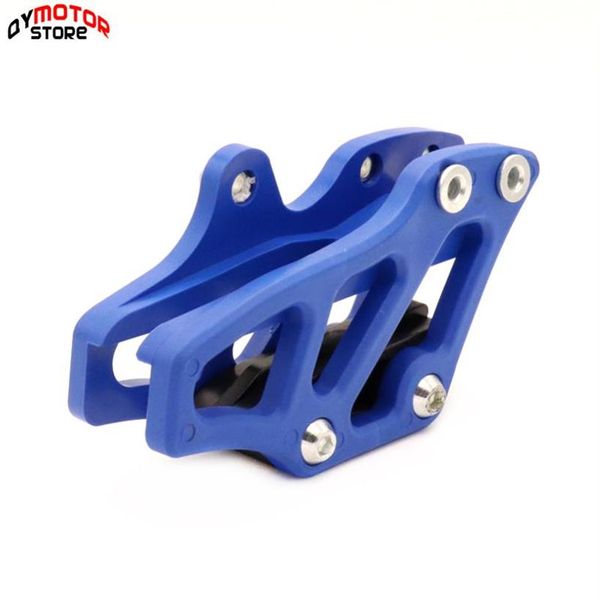 Parti di plastica moto Off Road Enduro blu guida catena guardia per YZ125 YZ250 YZ250FX YZ450FX YZ250F YZ450F WR250F WR450F 2007-2241g