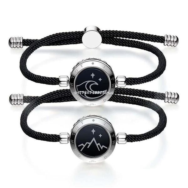 Ohrringe Halskette Dropship Fernpaar Smart Armband Bluetooth-kompatible VerbindungOhrringe Drop Lieferung Schmuck Sets Dhus8