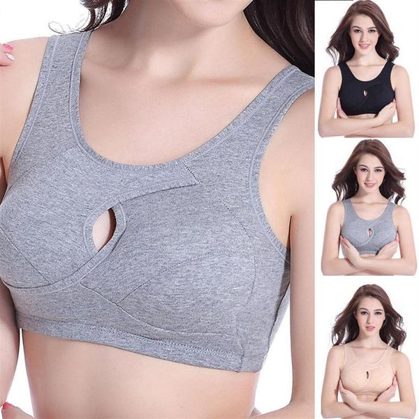 Bras kadın seksi iç çamaşırı pamuklu spor sutyen sorunsuz anti-sagging uyku setleri erotik kostüm babydolls chemises274w