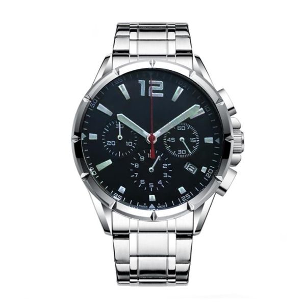 Design 2022 novos relógios esportivos masculinos relógio de corrida japão movimento quartzo chornograph moda relogio para homem clock286f