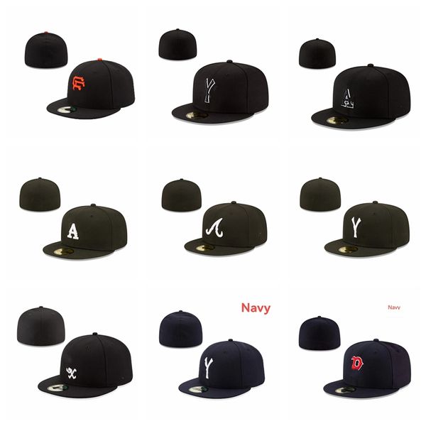 Hot Fashion Accessoires Mexico Fitted Caps Letter M Hip Hop Maat Hoeden Baseball Caps Volwassen Platte Piek Voor Mannen Vrouwen Volledig Gesloten H15 maat 7-8