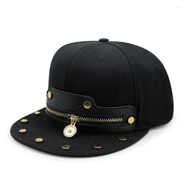 Cappellini da baseball Kagenmo Cappello da sole Moda Hip Hop Leopard Cappellino tutto-fiammifero Unisex Cool Baseball Zipper Uomo Hiphop