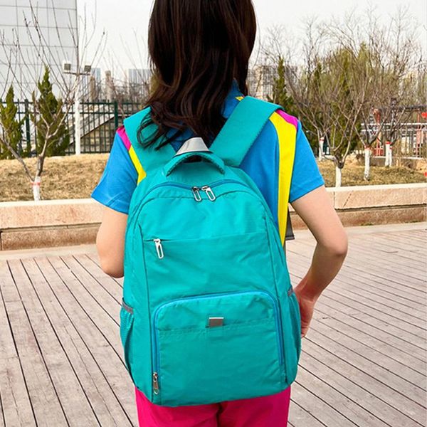 Rucksack Falten Leichte Tasche Große Kapazität Sport Freizeit Bergsteigen Outdoor Multi-funktionale Wasserdicht Wandern Y28A