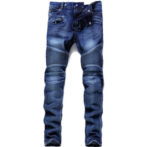 Jeans Rock Renaissance Jeans Die Vereinigten Staaten Street Style Jungen Loch bestickte Jeans Designer Männer Frauen Fashion350H