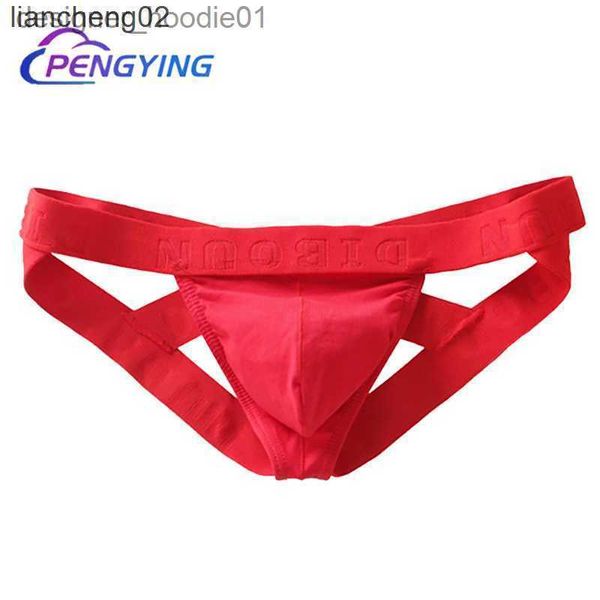 Cuecas cuecas masculinas cuecas de verão algodão u convexo tanga sexy homens briefs slips cueca masculina calcinha masculina calcinha gay para meninos w0412 l230915