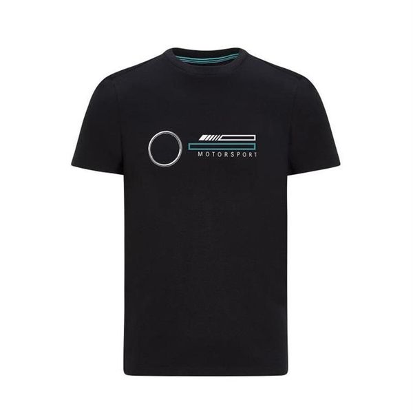 2021 F1 equipe camiseta roupas de carro de corrida manga curta em torno do pescoço camiseta equação de primeira classe roupas frota com personalizado custom2759