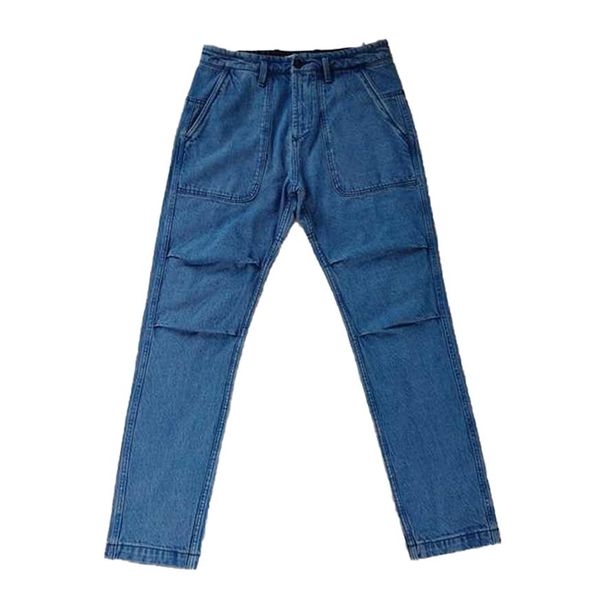 Jeans da uomo 2023 Primavera e autunno nuovi jeans da uomo larghi dritti tendenza estiva Joker pantaloni casual sottili da uomo293K