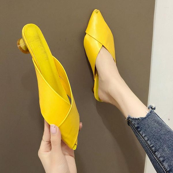 Sapatos de vestido moda mulheres apontou toe vermelho pu couro salto alto para verão senhora festa noite clube preto bombas zapatos dama 2023