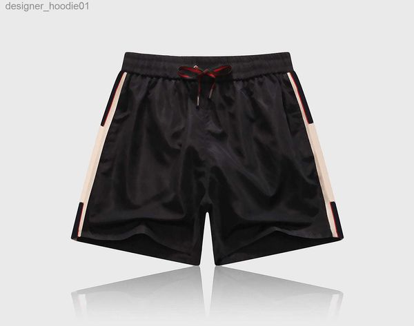 Herrenhosen A22SS Designer-Stil Wasserdichte Stoff-Laufsteghose Sommer-Strandhosen Herren-Boardshorts Herren-Surfshorts Badehose Sportshorts L230915