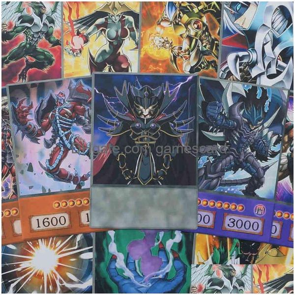 24 Pçs/set Evil Hero Arquétipo Série Estilo Cartões Yuh Gx Dark Jaden Yuki Deck Sp King Judai Token Ygo Orica G220311 Drop Delivery Dhryz