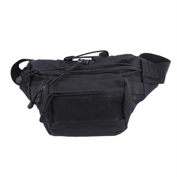 Utilitário tático pacote de cintura ao ar livre bolsa acampamento caminhadas cintura garrafa água cinto sacos camuflagem fanny pack224h