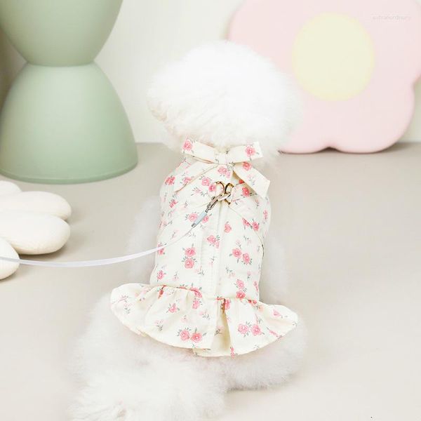 Hundebekleidung Winterkleid Haustierkleidung Katze Hosenträger Süße Kleidung Hunde Kleine Chihuahua Sommer Rosa Atmungsaktiv Mädchen Junge