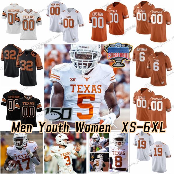 2023 XS-6XL NCAA Texas Longhorns Fußballtrikot Quinn Ewers Bijan Robinson Arch Manning Xavier Worthy Jaylan Ford Whittington CJ Baxter Jonathon Brooks Jaydon