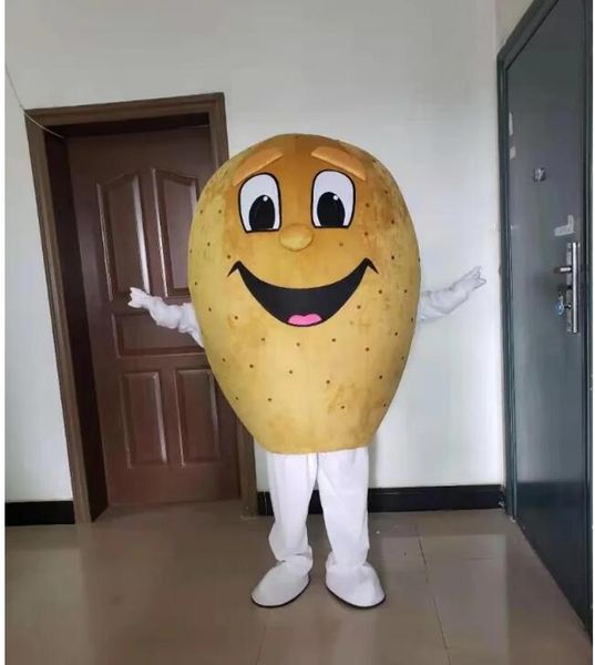 Patates Maskot Kostümü Yetişkin Süper Karikatür Karakter Kıyafet Çekici Takım Fantezi Partisi Hayvan Karnavalı