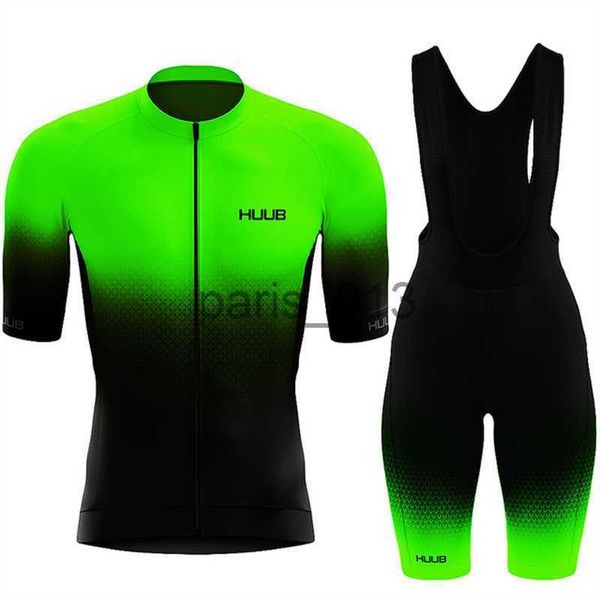 Outros vestuário Conjuntos de camisa de ciclismo 2023 UUB Mens Ciclismo Roupas Use Better Rainbow Team Ciclismo Jersey Manga Curta Ciclismo Roupas Verão Conjuntos de Bicicleta de Estrada P230519