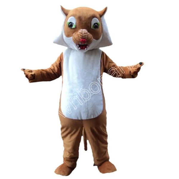 Super bonito tigre mascote adulto traje personalizado fantasia tema dos desenhos animados fantasia vestido anúncio vestuário