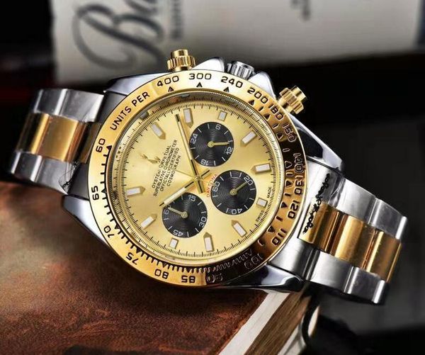 23 DH Maker Watch Mens Luxury Mass assistir Sport Sports Relógios Quartz Relógio Men Wristwatches 50mm Large Dial Montre de Luxe Role1