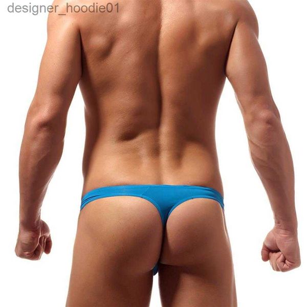 Unterhosen Herren G-Strings Herren Unterwäsche Tanga Männer Eis Seide Männliche Höschen Micro Tanga Hombre String Heren Sexy Mikro Tanga Bikini Lencer2035 L230915