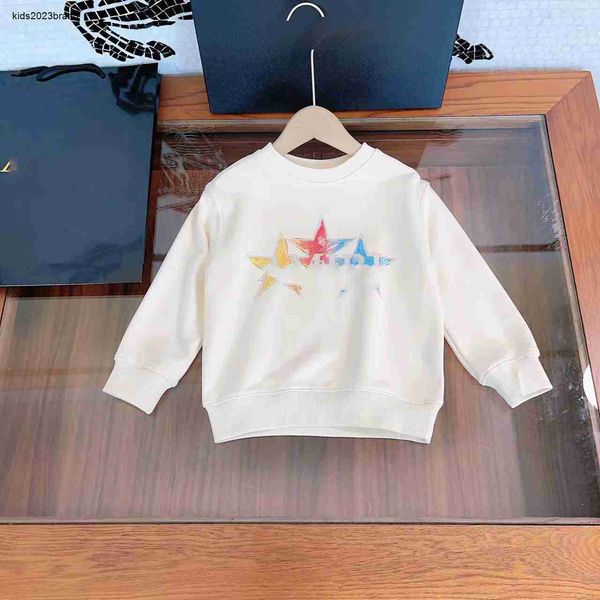 maglione autunnale per bambini Felpe con stampa motivo pentagramma colorato per ragazzo ragazza Taglia 100-160 CM pullover bambino Sep15