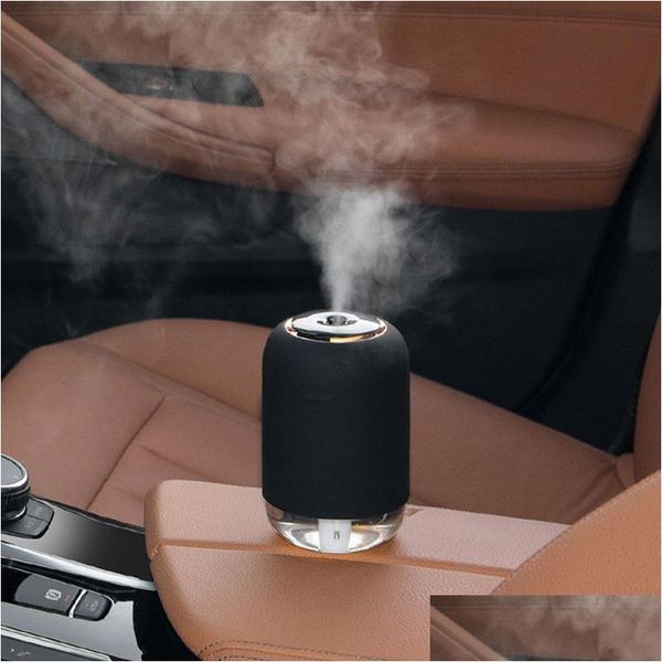 Carro purificadores de ar difusor aroma óleo essencial para casa usb umidificador névoa fabricante led noite lâmpada presente doméstico gota deliv dhpeh