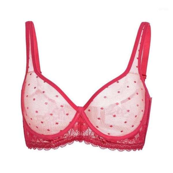 Vgplay sexy vedi attraverso donne reggisella in ghigliottino in pizzo cavo più dimensioni per il seno grande altra sottile elastico brassere178a