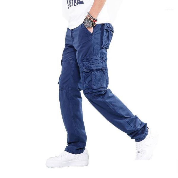 Erkek Pantolon Taktik Savaş Oyunu Kargo Bollgy Casual Pantolon Ordusu Aktif Japon Hip Hop Joggers 4011 Damla Teslim Giyim Giysileri Dh6du