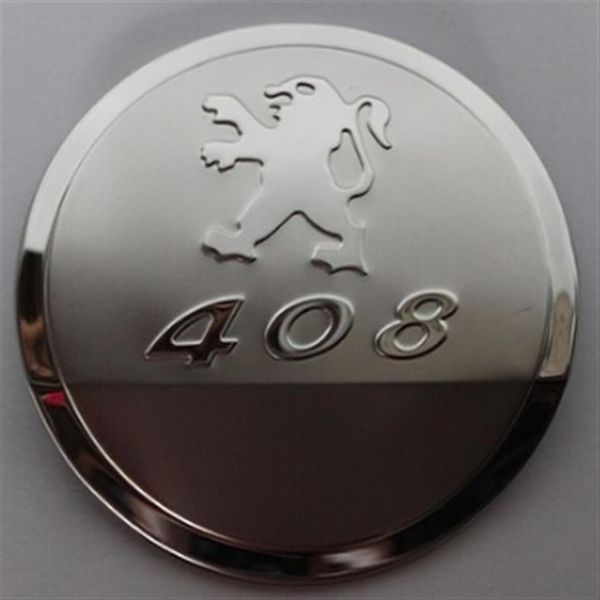 Hochwertiger Edelstahl-Autotankdeckel, Kraftstofftankaufkleber, Öltankdeckel, für Peugeot 206 307 308 3008 408170u