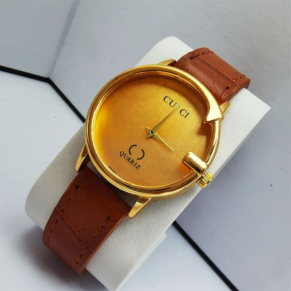 G Brief Designer Klassische Retro Uhren Männer Frauen Quarzwerk Uhr Echtes Leder auto datum reloj de lujo Saphir wasserdichte Uhr