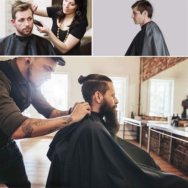 Barbiere Parrucchiere Mantello Grembiule da barbiere Taglio di capelli Mantello Impermeabile professionale Salon271D