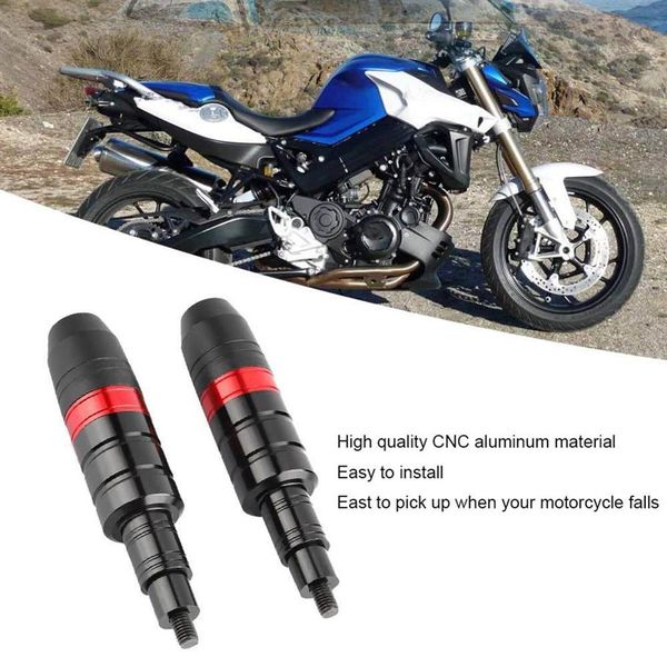 Universal Motorrad Crash Schutz Stange Anti Fallen Roller 8mm Motorrad Motor Shatter Anti-drop Stick Bar CNC Aluminium298k